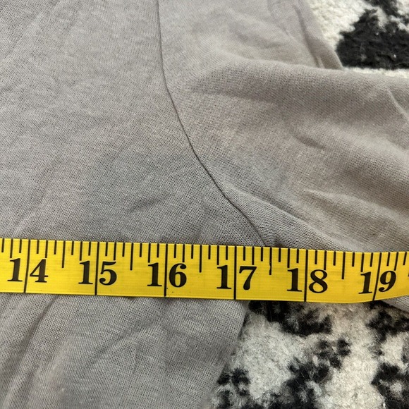 Brebis Noir Italy Collared Virgin Wool Long Sleeve Sweater Gray Womens Size 46 L - Picture 9 of 10